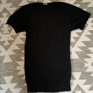 Madewell black sweater dress S